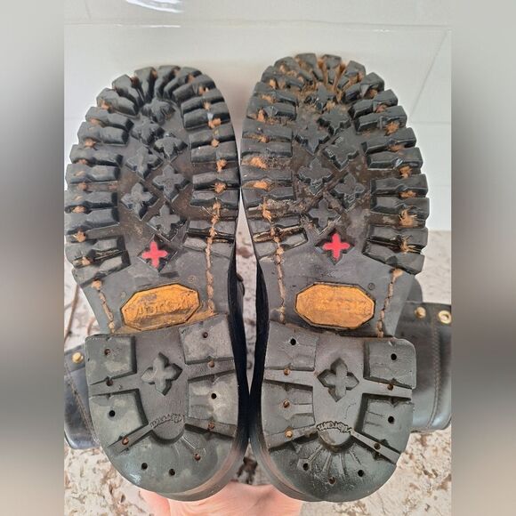 Hathorn Brown western lase-to- Toe Boots size men 7D women's 9.5 - Picture 6 of 9